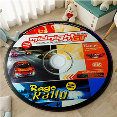 VibeRug™ Round Record Room Decor Mat